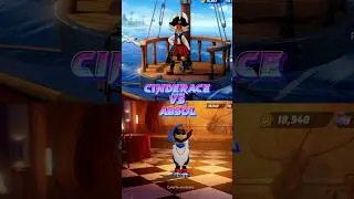 Pokemon unite Cinderace Vs Absol #pokemon #pokemonunite #shorts