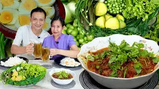 ထမင်းမြိန်အားကြီးတဲ့ ခရမ်းချဥ်သီးငပိချက်