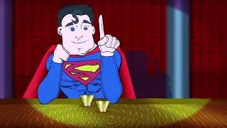 SUPERMAN: THE EFFECTS OF GREEN KRYPTONITE  (Cartoon Parody)