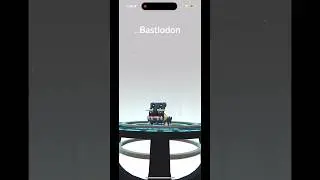 Evolving Shiny Shieldon into Bastiodon
