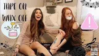 WHAT DID YOU SAY CHALLENGE ✰ WAXING & SINGING EDITION!!