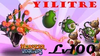 Yilitre 1-100 Monster Legends Легендарный монстр природы на прокачку