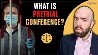 What is a pretrial conference?