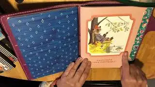 My New Chic Sparrow A5 Huckleberry Travelers Notebook Flip thru