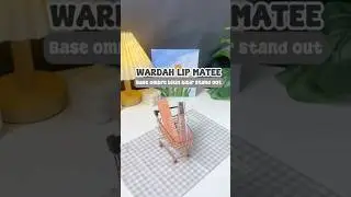 Wardah #baseombre #lipstick  #wardahkosmetik #lipsmatte