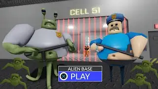 NEW UPDATE ALIEN BASE BARRY'S PRISON RUN (OBBY) ROBLOX
