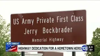 Highway dedication for a hometown hero