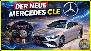 2025 Mercedes-Benz CLE220d AMG deutscher TEST REVIEW DRIFTING SOUND INTERIOR EXTERIOR des Coup&eacute; C236