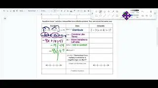 Multi-Step Equations & Inequalities & How to Solve Them