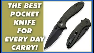 IS THIS THE BEST POCKET KNIFE FOR EVERY DAY CARRY? CIVIVI Faeger Pocket Folding Knife Swedish Blade