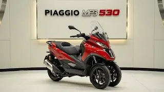 Why Everyone Is Talking About This 3-Wheel Beast! Piaggio MP3 530 2026 🚀