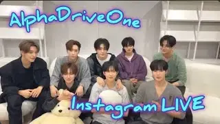 [ENG SUB]ALPHA DRIVE ONE INSTAGRAM LIVE (3.10.25)#alphadriveone#ald1#sangwon 