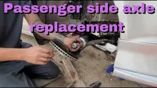 Acura RSX Type S passenger side cv axle replacement