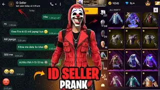 I Pranked Big I'd S@ller's In Free Fire!