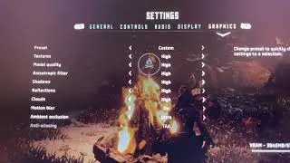 Steam Deck Graphics Settings Horizon Zero Dawn