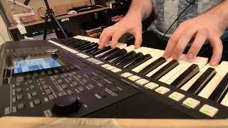 Nino ROTA-SPEAK SOFTLY,LOVE on keyboard