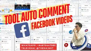 Tool Auto Comment On Facebook Videos | Facebook Auto Comment Software