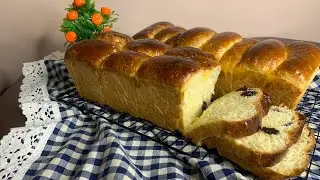 Французская Бриошь на простой муке-невероятно просто и вкусно !