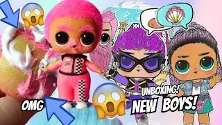 NEW #LOLsurprise BOYS SERIES 5 FULL VIDEO UNBOXING! HE SHAVED!😂 Unboxing days#7