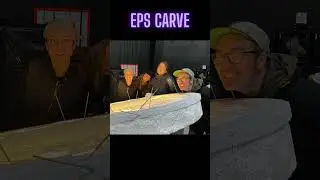 EPS FOAM CARVE  #behindthescenes #filmset #moviesets #setbuilding  #fyp