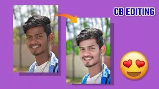 HOW TO MAKE II #cbediting II NEW TIRCK II #literoom_editing