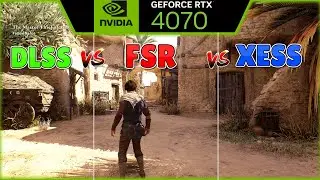 AC MIRAGE : RTX 4070 (DLSS VS. FSR VS. XESS COMPARISON) MAX SETTINGS 4K