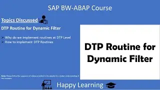 19 DTP Routine to derive Dynamic Filter