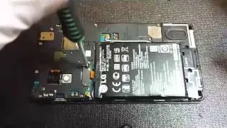 LG Optimus G Repair - Battery Removal