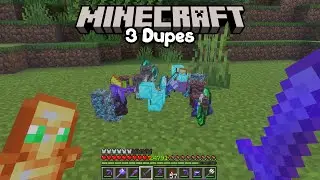 3 ошибки с дублированием предметов в Minecraft на всех устройствах! Realms, Servers, Normal Worlds
