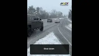 Maryland needs you to arrive safely, every single time #safety #snow