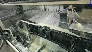 Laser + drilling and milling combined processing for bumper beam, efficiency increased by 50%!