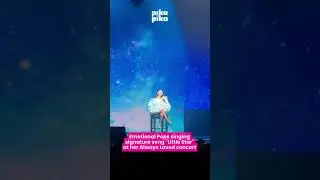 Emotional Pops singing signature song 