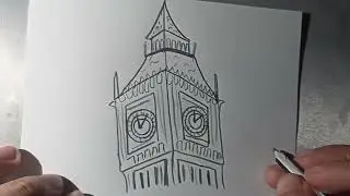 How to draw Big Ben