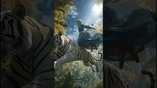 Boy Jumps on Giant Hand in Jungle 🌿😱  Epic Adventure