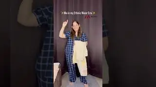 In my Ethnic Era | Kurta Set Styling & Try-On Haul #myntrahaul #fashion #ethnicwear #styleinspo