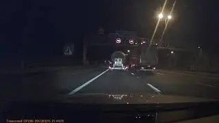 M6 Crash Stobart Lorry Destroys 2 cars FRONT VIEW
