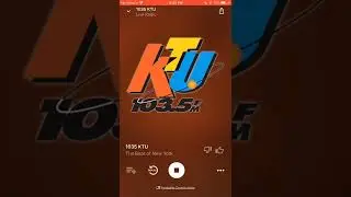 WKTU-FM New York, NY 1035 KTU 6/4/22 TOTH-ID