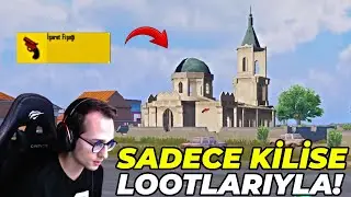SADECE KİLİSE LOOTLARIYLA WIN ALMAK ? PUBG MOBILE