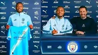 ANTOINE SEMENYO OFFICIALLY UNVEILED AT MANCHESTER CITY &ndash; NUMBER 17 JERSEY REVEALED!