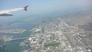 Air Canada Rouge Airbus A319-100 takeoff (AC1641 Miami MIA - Toronto YYZ)