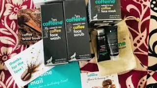 #unboxing #mcaffeine #mcaffeinereview Unboxing Mcaffeine products