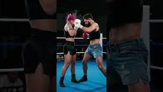 Intense Boxing Fight | Male Fighter Wins After Powerful Punch Combo #IntenseFight