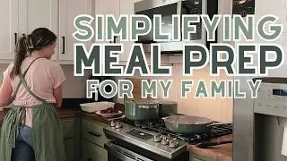 How I Meal Prep for my Family for the Week | Quick Meal Plan & Prep | Homemade Meals