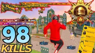 98 KILLS!🥶 INSANE FIGHT PERFECT GAMEPLAY W/ Wizard Set🔥Pubg Mobile SAMSUNG,A7,A8,J4,J5,J6,J7,S25,S24
