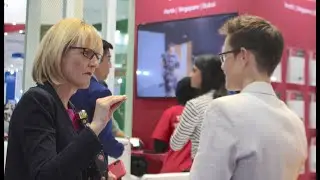 Gulf Education & Training Exhibition (GETEX 2019) event - Murdoch university booth