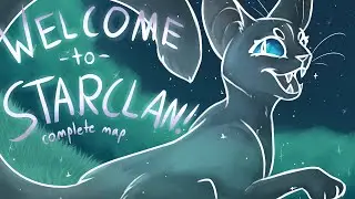 ☆Welcome To Starclan☆ COMPLETE warriors map