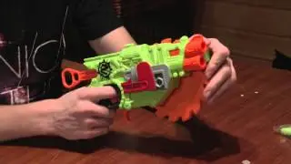 Nerf Zombie Strike Crosscut Unboxing and Review
