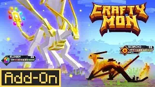 CRAFTYMON Add-On! Capture, Evolve & Battle 200+ Craftable Monsters!