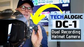 TECHALOGIC DC-1 REVIEW / COMPARISON / TEST RIDE / DASHCAM