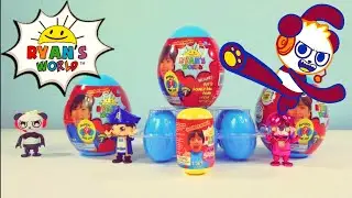 Ryan's World Toys for Kids Mystery Eggs!!! | Soo Random Fam